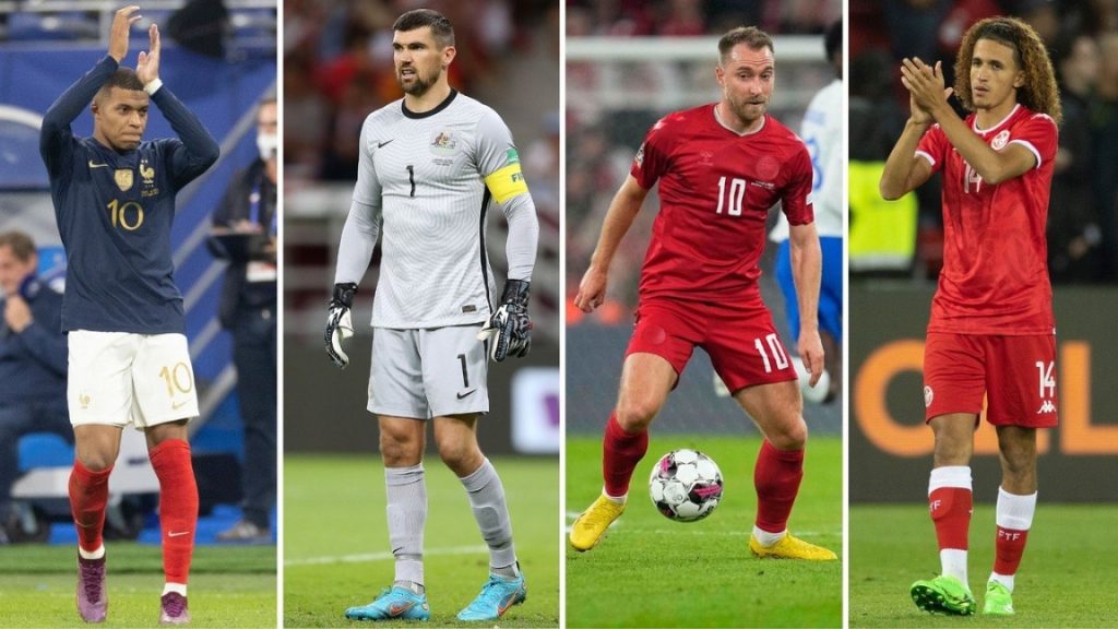 These are the countries against which France will defend the World Cup title