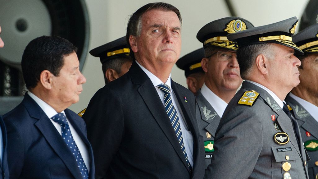 Bolsonaro back in silence in public weeks after losing election