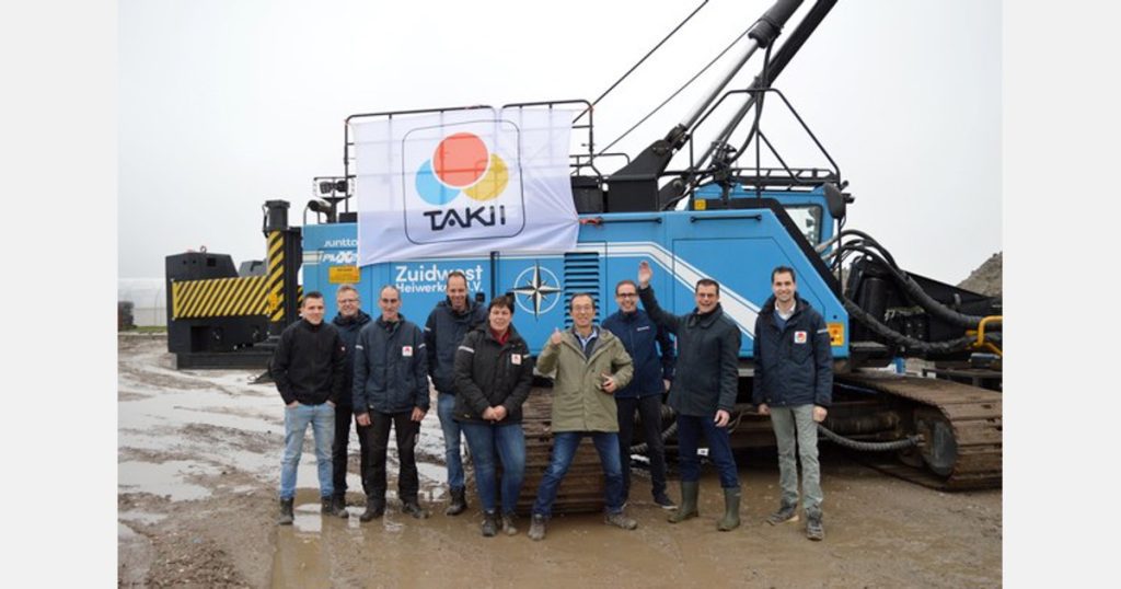Takii hits the first bunch of new production and breeding sites in Zeeland