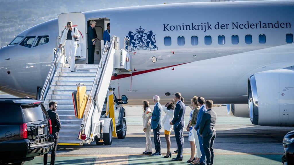 Queen Máxima arrives in California, without Willem-Alexander