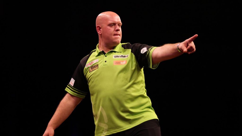 The five Dutch win their first group match at the Darts Grand Slam |  Sports Other