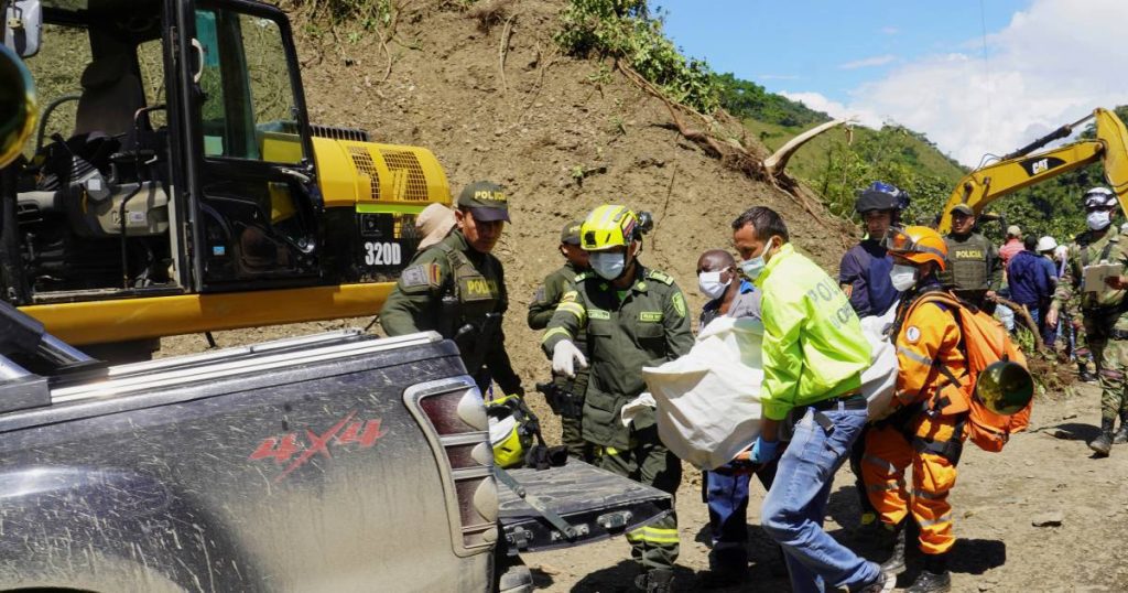 Dozens of bus passengers killed in landslide in Colombia |  Abroad
