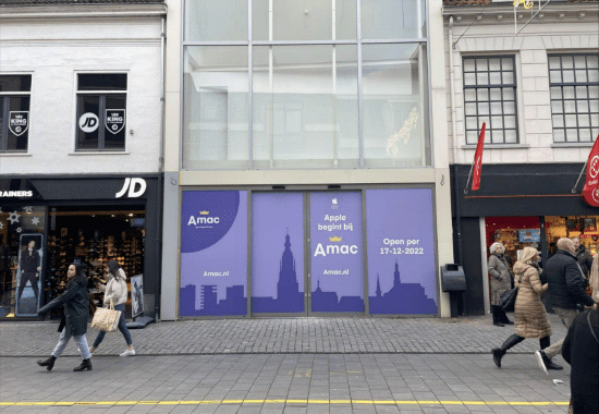 The new Amac store in Breda gets a very special status